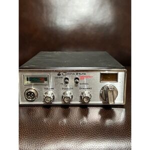 Cobra 21 LTD CB Radio Transceiver with Microphone Emergency Channel UNTESTED